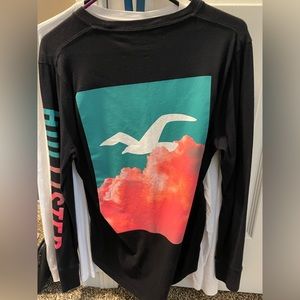 Hollister shirt black size small good condition